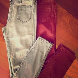 Club Monaco skinny jeans
